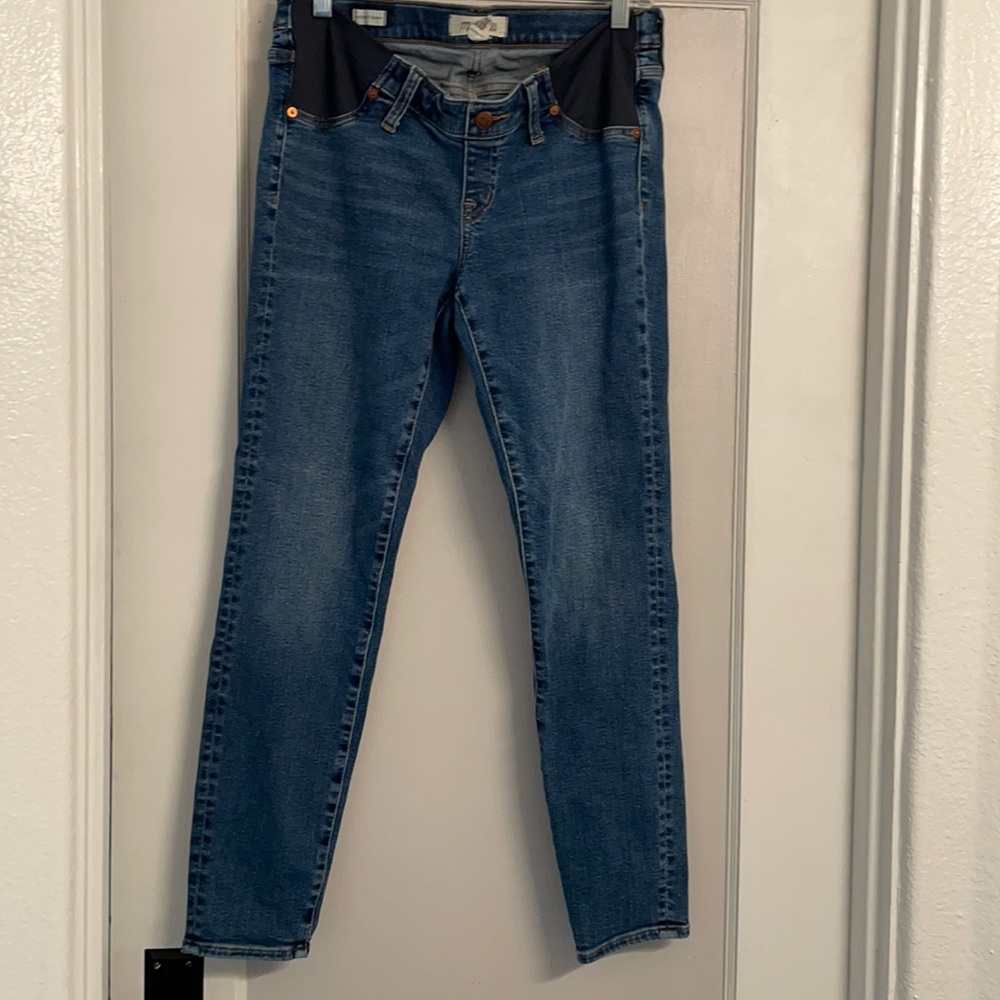 Madewell side panel maternity jeans size 29